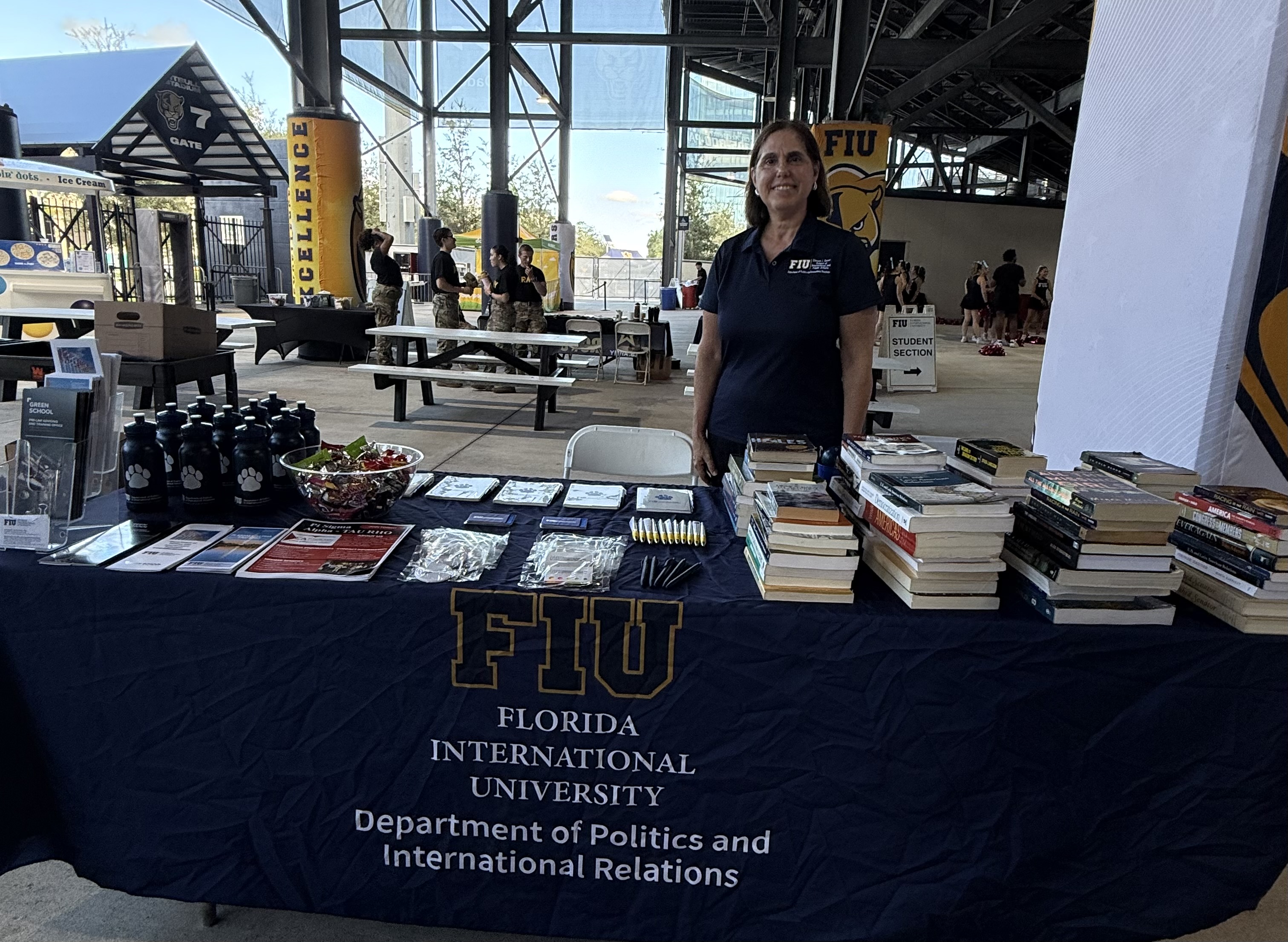 Dr. Arraras at FIU football